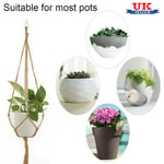 Garden Plant Hanger Macrame Hanging Planter Basket Rope Flower Pot Holder Decor