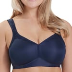 Miss Mary Smoothly Moulded Soft Bra BH Mörkblå B 100 Dam