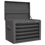 Sealey Superline Pro Topchest 5 Drawer with Ball-Bearing Slides - Grey/Black