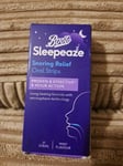 Sleepeaze Snoring Relief Oral Strips Pack of 21 Exp 2026