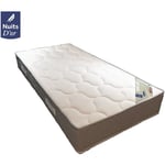 Moon Matelas 70x190 Densité 35 Kg/m3 - Hauteur 24 CM - Soutien Trés Ferme