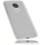 Mumbi Coque de protection pour Motorola Moto G7 Power Blanc transparent