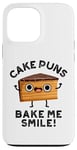 iPhone 13 Pro Max Cake Puns Bake Me Smile Funny Food Pun Case