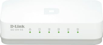 D-Link 5-ports Fast Ethernet Unmanaged Desktop Switch