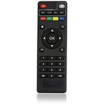 Télécommande de Rechange 3 en 1 pour Android Box x96 Mini - Compatible avec MXQ Pro H96+ M9X X96 M8 - Noir