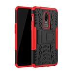 Oneplus 6      Heavy Duty Case    Red