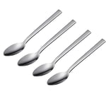 Westmark Cuillère à Espresso, Set de 4 pièces, Longueur : 11 cm, 18/10 Acier inoxydable, 62662260, Argent