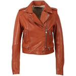 Blouson Oakwood  Blouson style perfecto  Kyoto en cuir ref 4