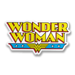 Wonder Woman Logotype Sticker, Accessories