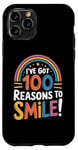 iPhone 11 Pro 100th Day of School I've Got 100 Reasons To Smile Case