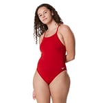 Speedo Women's Swimsuit One Piece Endurance+ Strappy Solid