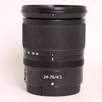 Nikon Used Z 24-70mm f/4 S mount lens