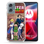 Cokitec Coque Renforcée pour Motorola G24 4G Manga Hunter X Hunter Vintage