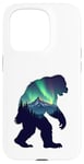 iPhone 15 Pro Bigfoot in the Forest Sasquatch Yeti Aurora Case