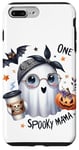 Coque pour iPhone 7 Plus/8 Plus Spooky Mama Ghost Halloween Boo Automne Halloween Fantôme