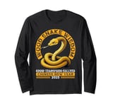 Year Of The Wood Snake Chinese New Year 2025 Long Sleeve T-Shirt