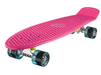 Ridge Retro 27 Skateboard complet Rose/Bleu Transparent 27'' x 7,5'' - 69 cm