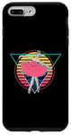 Coque pour iPhone 7 Plus/8 Plus Ballerine rétro futuriste Synthwave Vaporwave Ballet Pop