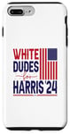 iPhone 7 Plus/8 Plus White Dudes for Harris 24 Kamala White Men Dad Son Husband Case