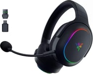 Barracuda X Chroma - Casque de Jeu multiplateforme sans Fil avec 6 Zones Chroma RGB (SmartSwitch Hyperspeed & Bluetooth, 40mm Drivers, Micro cardioïde HyperClear détachable) Noir