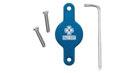 Support antivol gps muc off secure tag holder bleu