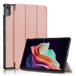 SKALO Lenovo Tab P11 Gen 2 Trifold Suojakotelo - Ruusukulta