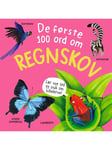 De første 100 ord om regnskov - Børnebog - hardcover