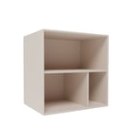 Montana - Montana Mini 1102 - Module With Shelves - Clay - Hyllsystem - Peter J. Lassen - Grå - MDF