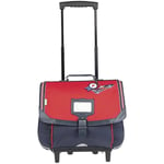 Cartable Tann's  Cartable Trolley 38  Noe Ref 5-42125 Bleu Ro