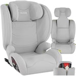 tectake® Siège auto bébé enfant dès 15 mois Siege auto bebe avec Fixation Isofix, Harnais 5 points Voiture enfant Sécurité enfant siege auto isofix groupe 2 3 Sièges auto Siege auto 3 ans