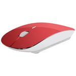 Souris Ultra Plate pour PC HP OMEN Sans Fil USB Universelle Capteur Optique 3 Boutons Couleurs - ROUGE