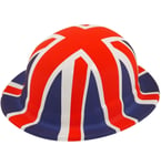 Union Jack Bowler Hat Kings Coronation Fancy Dress Street Party Fancy Dress Hat