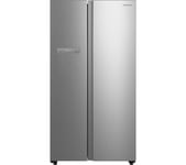 KENWOOD KSBSXC23 American-Style Fridge Freezer - Inox, Silver/Grey