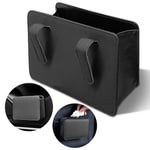 Anwangda Car Bins, Car Trash Can, PU Leather Car Seat Organiser Foldable Car Seat Storage Car Bin for Front of Car and Car Rubbish Bin for Back of Car for Place Rubbish and Store Various Items