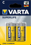 Varta R14/C (Baby) (2014) batteri, 2 st. blister