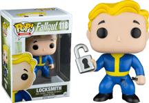 Funko Pop Vault Boy Locksmith #118 - Fallout - Games - Figurine Vinyle