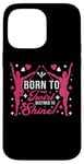 Coque pour iPhone 14 Pro Max Born to Twirl, Destined to Shine ! Baton Twirling Art