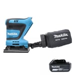 Makita Finishing Sander DBO480Z 18V LXT Cordless 112x102mm 210W With 1 x 6.0Ah B