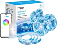 Tapo Smart LED Light Strip Two Lights included Wi-Fi App Control Light Blue