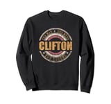 Mens Clifton The Man The Myth The Legend First Name Clifton Sweatshirt