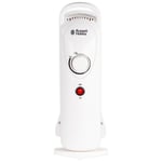 650W Russell Hobbs 5 Fin Oil Filled Radiator White