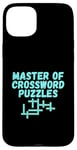 iPhone 15 Plus Puzzle Lover Master of Crossword Puzzles Case