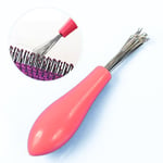 Useful Handle Plastic Hair Brush Comb Cleaner Cleaner Pick