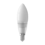 Calex Smart B35 E14 LED-pære Soft, hvit