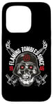 Coque pour iPhone 15 Pro Zombie Army Flaming Zombies depuis 1946