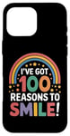 iPhone 16 Pro Max 100th Day of School I've Got 100 Reasons to Smile Case