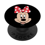 PopSockets Disney Minnie Mouse Polka Dot Bow Big Face PopSockets PopGrip: Swappable Grip for Phones & Tablets