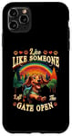 iPhone 11 Pro Max Live Like Someone Left Gate Open Dachshund Dog Pet Owner Case