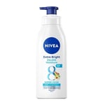 Nivea Extra Bright Double Moisturiser Lotion 8 Superfood 40X Vitamin C 380ml