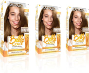 Garnier Belle Color Brown Hair Dye Permanent, Natural Looking Hair Colour, up to